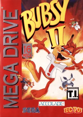 Bubsy II (USA, Europe) box cover front